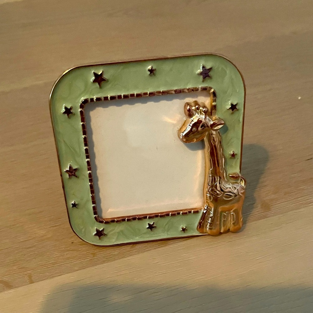 Giraffe Picture Frame for 2.5 in Square Picture. AEPhi, Alpha Epsilon Phi.